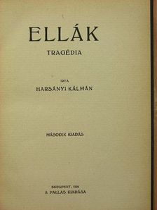 Harsányi Kálmán - Ellák [antikvár]