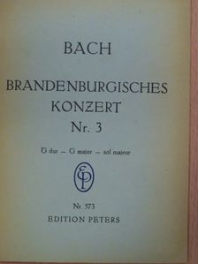 Johann Sebastian Bach - Brandenburgisches Konzert Nr. 3 [antikvár]