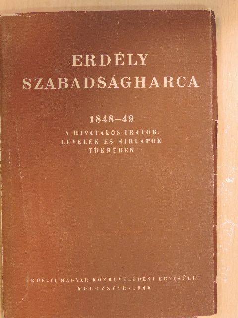 Avram Iancu - Erdély szabadságharca [antikvár]