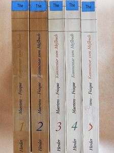 Jean Frisque - Kommentar zum Meßbuch 1-5. [antikvár]