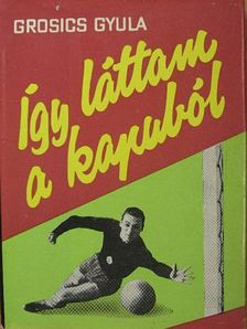 Grosics Gyula - Így láttam a kapuból [antikvár]