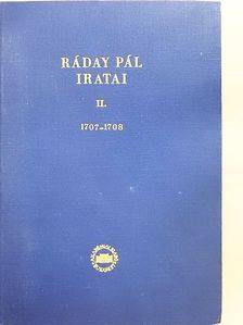 Ráday Pál - Ráday Pál iratai II. [antikvár]