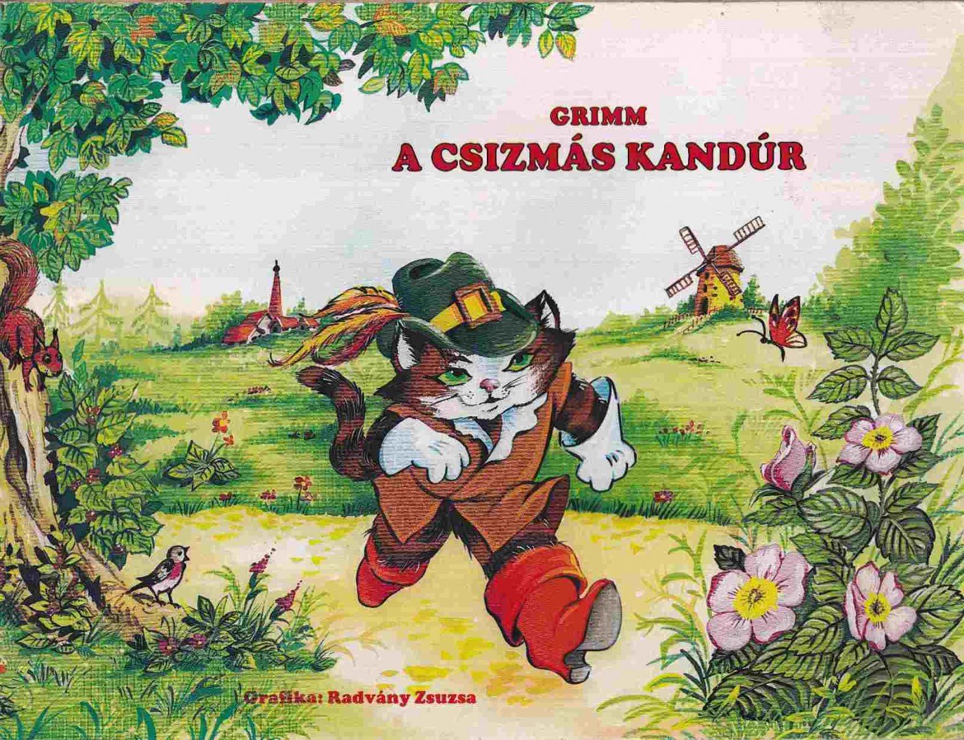 GRIMM TESTVÉREK - A csizmás kandúr [antikvár]