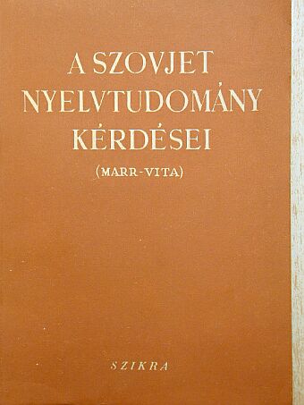 A. Popov - A szovjet nyelvtudomány kérdései [antikvár]