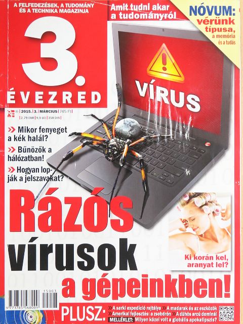 3. Évezred 2015. március [antikvár]