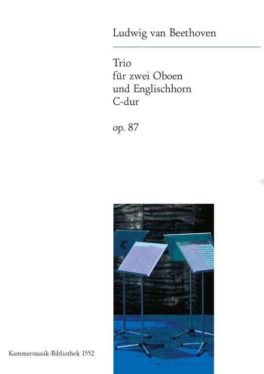 BEETHOVEN - TRIO FÜR ZWEI OBOEN UND ENGLISCHHORN C-DUR OP.87, STIMMEN