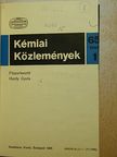 Bajusz Sándor - Kémiai Közlemények 1986/1. [antikvár]