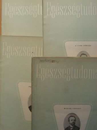 Aradi M. P. - Egészségtudomány 1959. 1-4. szám [antikvár]