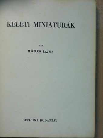 Dzsunaid Szultáni - Keleti miniaturák [antikvár]