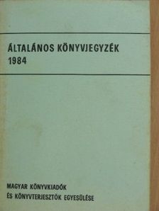 Általános könyvjegyzék 1984 [antikvár]