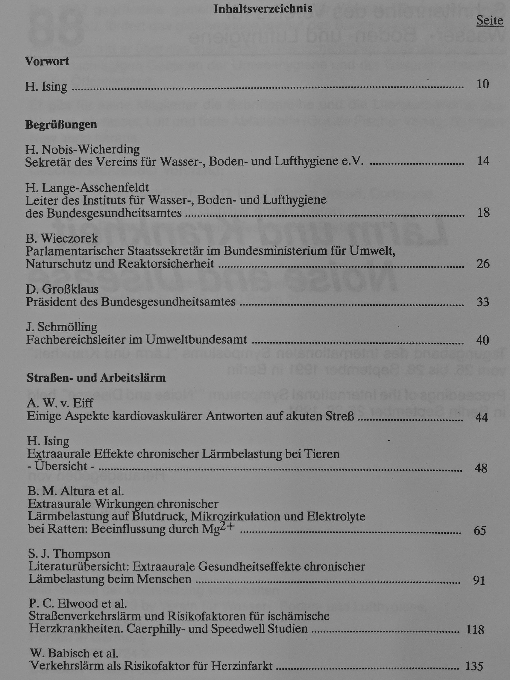 B. Wieczorek - Lärm und Krankheit/Noise and Disease [antikvár]