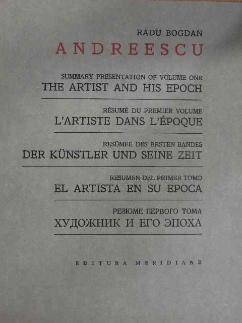 Radu Bogdan - Andreescu [antikvár]