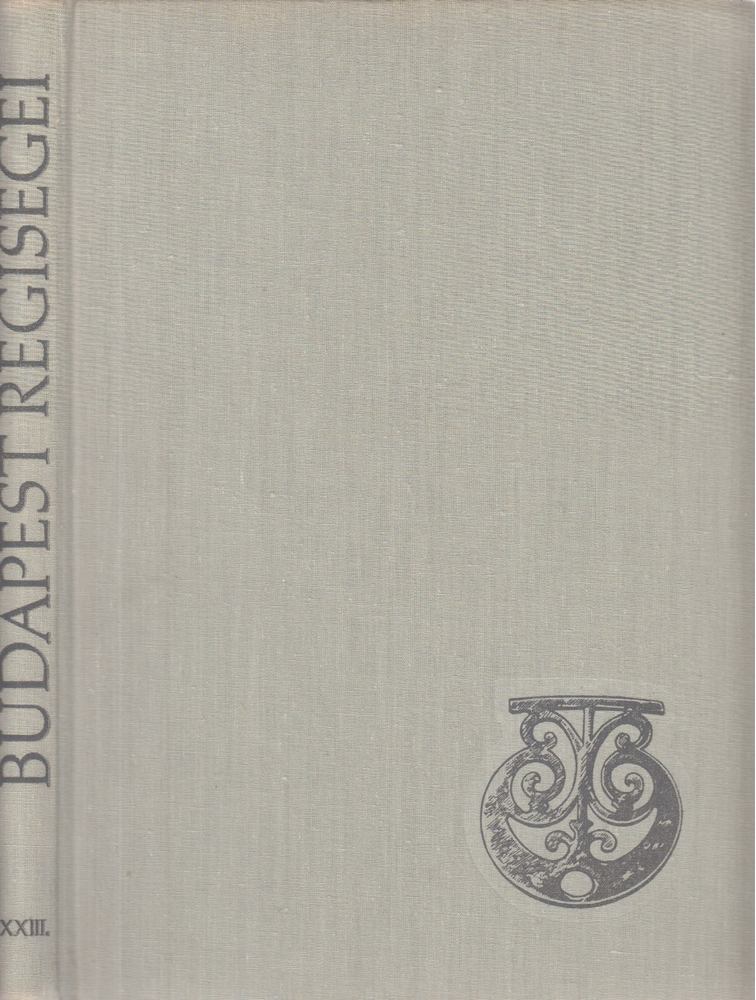 Tarjányi Sándor (szerk.) - Budapest régiségei XXIII. [antikvár]