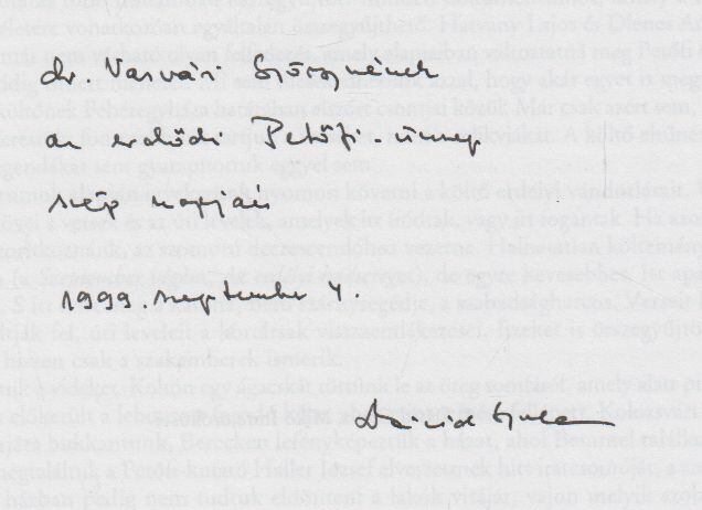 Dávid Gyula, Mikó Imre - Petőfi Erdélyben (dedikált) [antikvár]