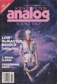 Lois McMaster Bujold, J. Brian Clarke, Christopher Anvil - Analog Science Fiction / Science Fact February 1988 [antikvár]