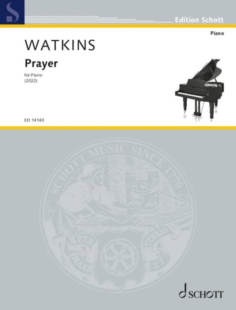 WATKINS, HUW - PRAYER FOR PIANO