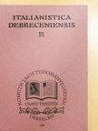 Kaposi Márton - Italianistica Debreceniensis VI. [antikvár]