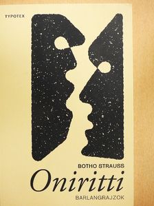 Botho Strauss - Oniritti - Barlangrajzok [antikvár]