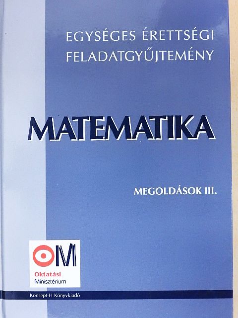 Hortobágyi István - Matematika megoldások III. [antikvár]