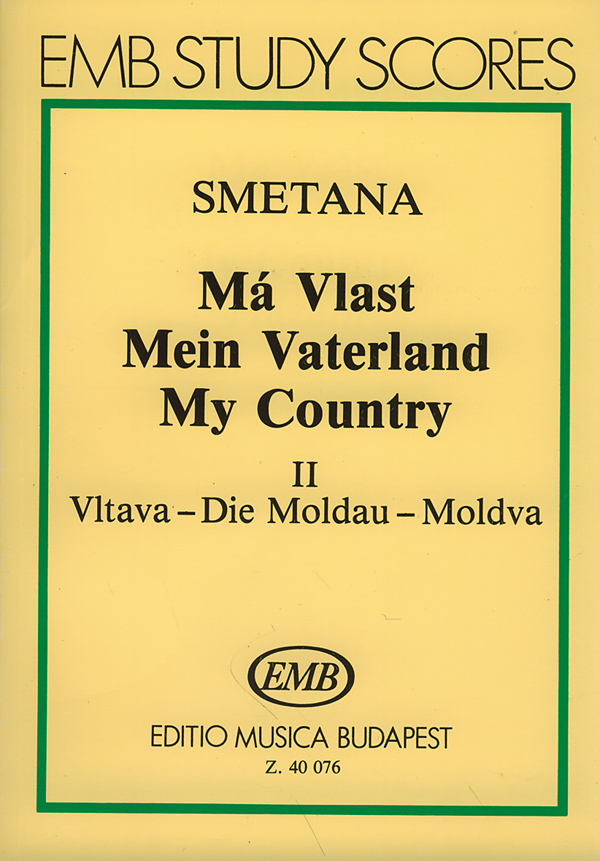 SMETANA - HAZÁM-MOLDVA II.KISPARTITURA (JANCSOVICS ANTAL)