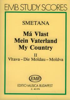 SMETANA - HAZÁM-MOLDVA II.KISPARTITURA (JANCSOVICS ANTAL)