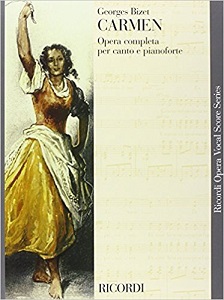 Bizet - CARMEN OPERA COMPLETA PER CANTO E PIANOFORTE