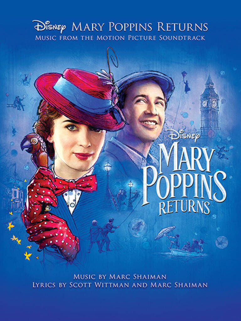 SHAIMAN, MARC - MARY POPPINS RETURNS PIANO VOCAL GUITAR