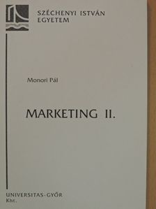 Dr. Monori Pál - Marketing II. [antikvár]