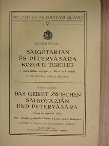 Szentes Ferenc - Salgótarján és Pétervására közötti terület [antikvár]