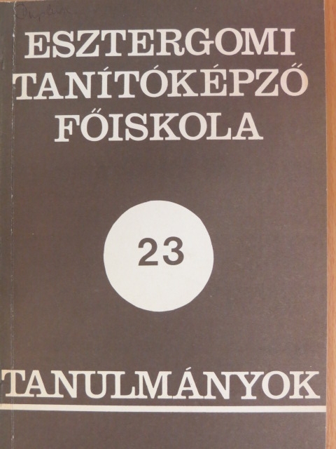 Dr. Budai István - Tanulmányok 23. [antikvár]