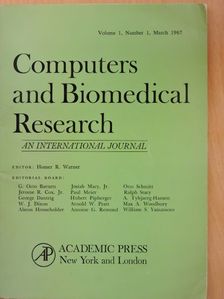 D. W. Matua - Computers and Biomedical Research 1967 [antikvár]