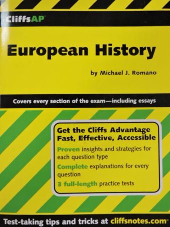 Michael J. Romano - CliffsAP - European History [antikvár]