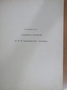 Varga Márta - Tanmenet a Bevezetés a filozófiába "A" és "B" tananyagváltozat tanitásához [antikvár]