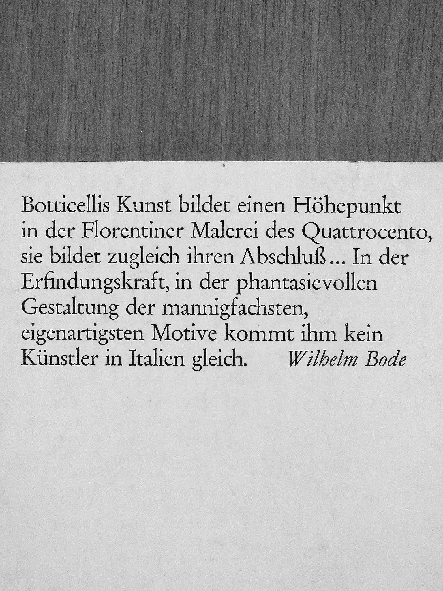 Dieter Gleisberg - Botticelli [antikvár]