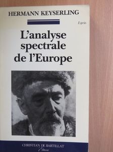 Hermann Keyserling - L'analyse spectrale de l'Europe [antikvár]