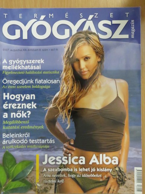 Természetgyógyász magazin 2007. augusztus [antikvár]