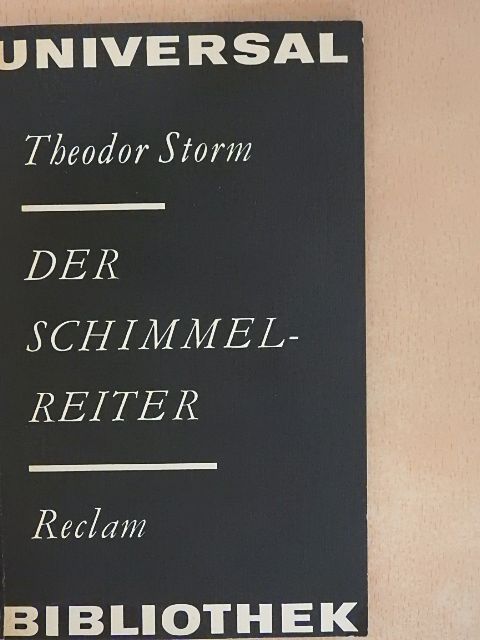 Theodor Storm - Der Schimmelreiter [antikvár]