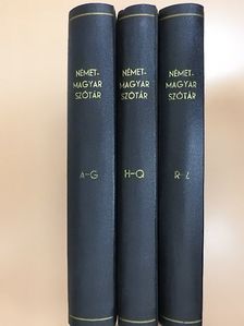 Német és magyar nagy kézi szótár I/1-3. [antikvár]