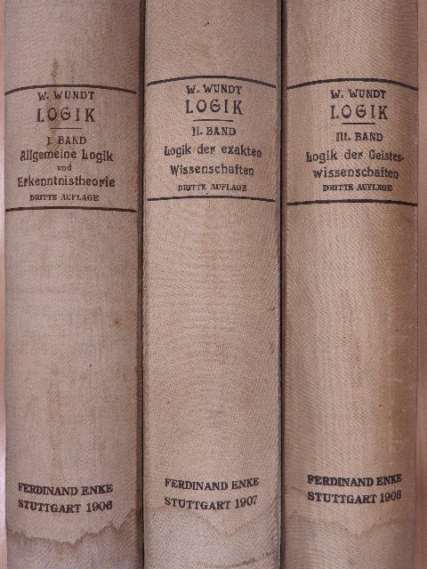 Wilhelm Wundt - Logik I-III [antikvár]