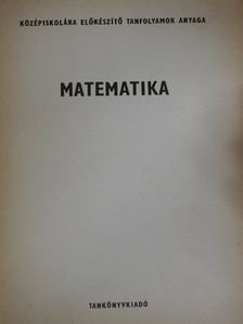 Rohovszky Rudolf - Matematika [antikvár]