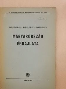 Bacsó Nándor - Magyarország éghajlata [antikvár]
