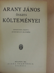 Arany János - Arany János összes költeményei [antikvár]