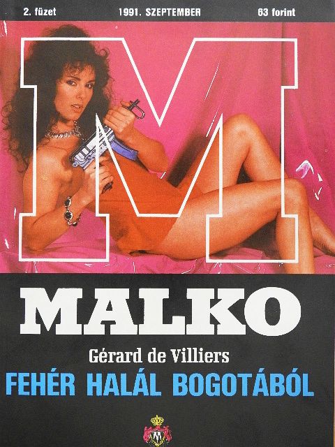 Gérard de Villiers - Fehér halál Bogotából [antikvár]