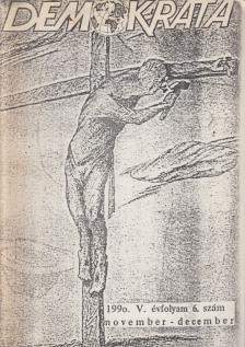 Nagy Jenő - Demokrata 1990. V. évfolyam 6. szám november - december [antikvár]