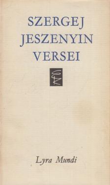 Jeszenyin, Szergej - Szergej Jeszenyin versei [antikvár]