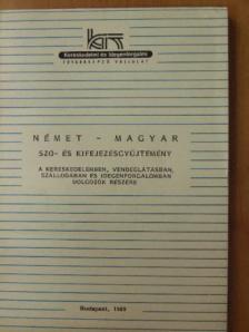 Büttl Mihályné - Német-magyar szó- és kifejezésgyűjtemény [antikvár]