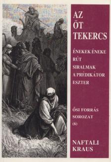 Naftali Kraus - Az öt tekercs [antikvár]