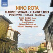NINO ROTA - CLARINET SONATA - CLARINET TRIO CD