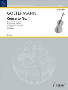 GOLTERMANN - CONCERTO NO.1 a-MOLL OP.14 FÜR VIOLONCELLO UND KLAVIER (R.HINDEMITH)