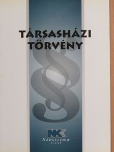 Társasházi törvény [antikvár]